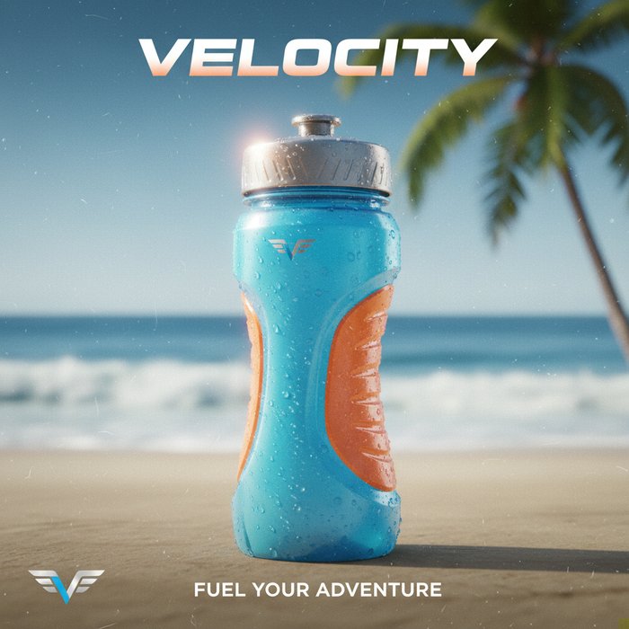 рекламный баннер с ярким продуктом на фоне, фотореализм, высокое разрешение, после наложения легкой зернистости, сохраняются чёткие линии текста и логотипа, естественное освещение, детали продукта выделены