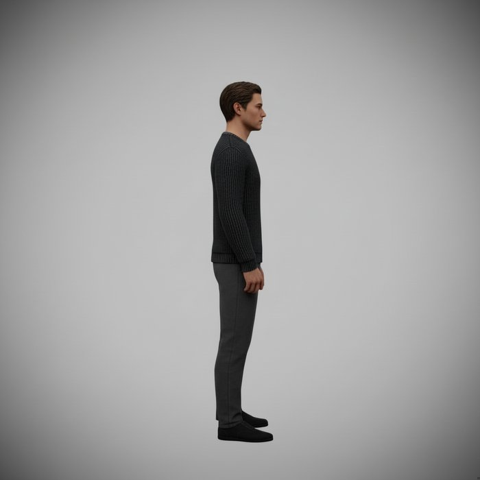 Фотореалистичный портрет того же персонажа с детализированной кожей, волосами, одеждой, естественное освещение, высокая детализация, 4K