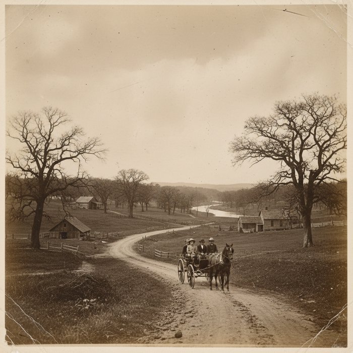 отсканированная старая фотография без бликов, естественная цветопередача, фотореализм, 4K